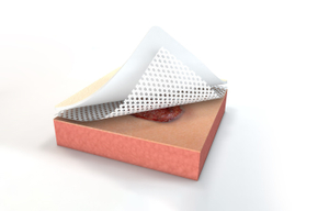 Camada de contato de silicone estéril aprovada pela FDA para feridas
